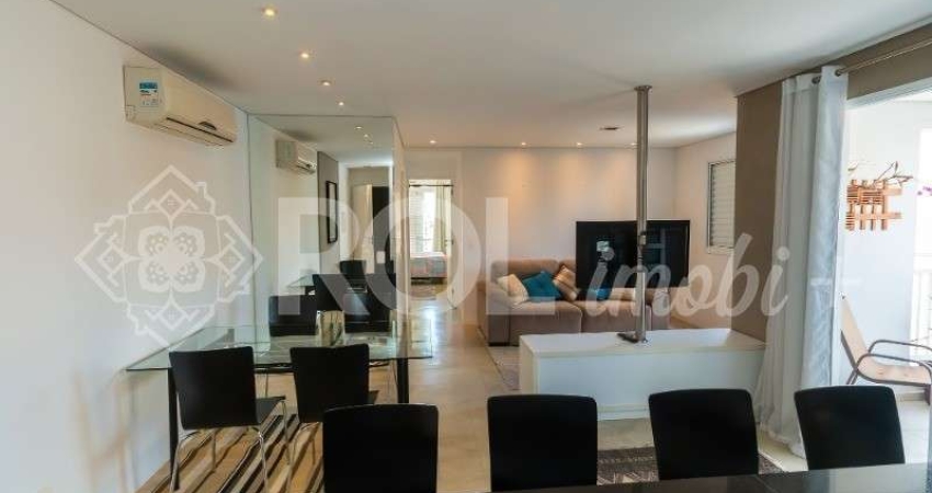 Apartamento mobiliado para locação na Vila Olimpia, São Paulo-SP: 2 quartos, 1 suíte, 1 sala, 2 banheiros, 2 vagas - 71,44 m².
