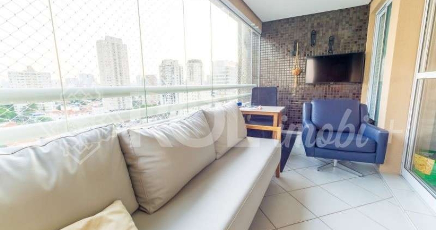 Espetacular Apartamento de Luxo na Vila Olímpia, São Paulo-SP: 3 Quartos, 3 Suítes, 4 Banheiros, 3 Vagas de Garagem.