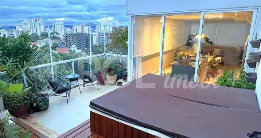 Cobertura de luxo na Vila Ipojuca, São Paulo-SP: 3 quartos, 3 suítes, 3 salas, 6 banheiros, 3 vagas de garagem!