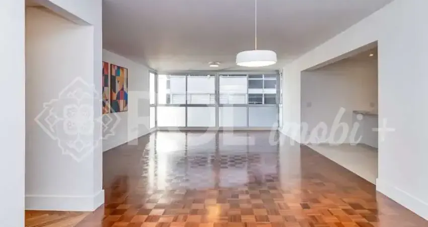 Apartamento em Higienópolis: 3 Quartos, 2 Suítes, 2 Salas, 5 Banheiros, 2 Vagas e 167 m² - São Paulo-SP.