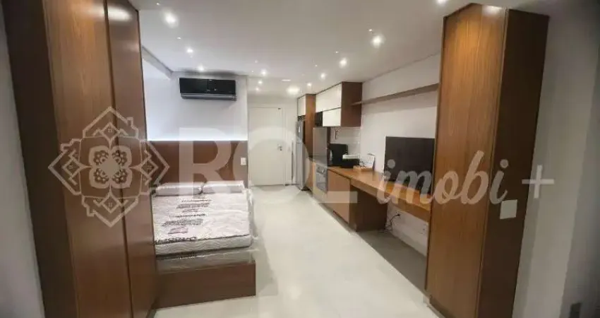 STUDIO MOBILIADO - VARANDA - NOVO - AVENIDA POMÉIA - LOCAÇÃO
