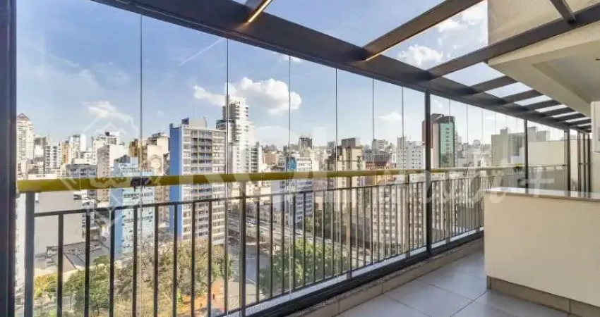 Cobertura com 1 quarto, 1 sala, 1 banheiro, 1 vaga de garagem e 70m² de área em santa cecilia, sp