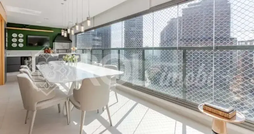 Apartamento à venda em são paulo-sp: 3 quartos, 3 suítes, 1 sala, 4 banheiros, 3 vagas de garagem e 181m² no jardim das acácias!