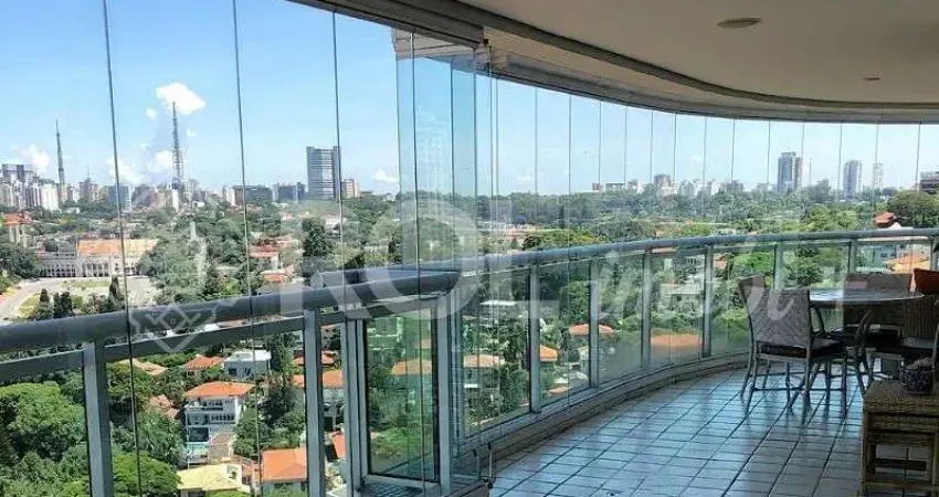 Cobertura de luxo no pacaembu: 4 quartos, 3 suítes, 847m² e 6 vagas de garagem em são paulo-sp.
