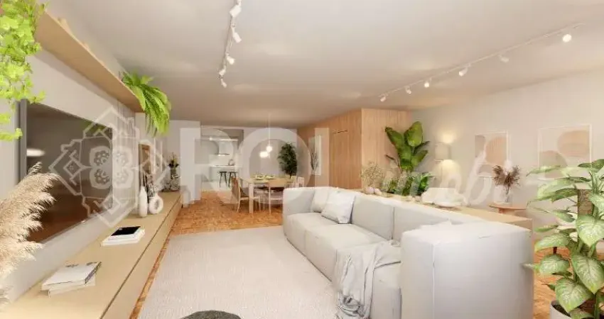 Apartamento de luxo no jardim paulista: 3 suítes, 2 salas, 2 vagas - são paulo-sp 165,08m²