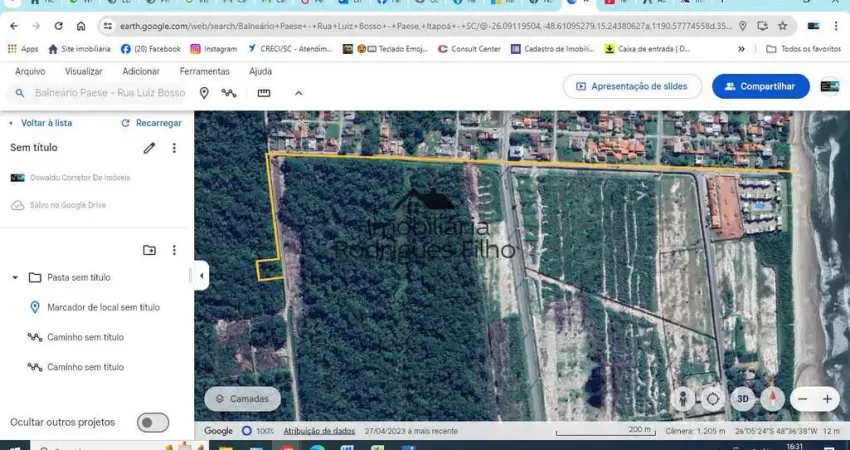 Terreno à venda na Rua Sororoca, 613, Real de Itapoá, Itapoá