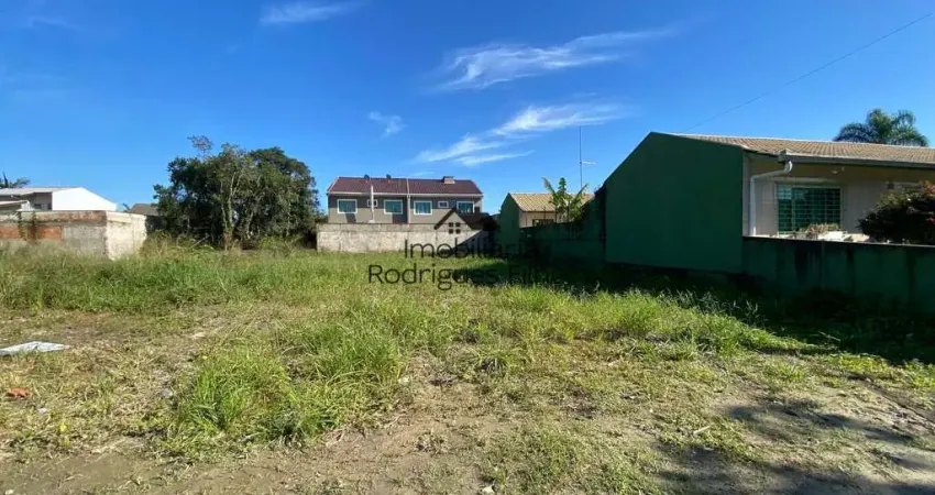 Excelente terreno para construção comercial ou residencial, em itapoá, sc