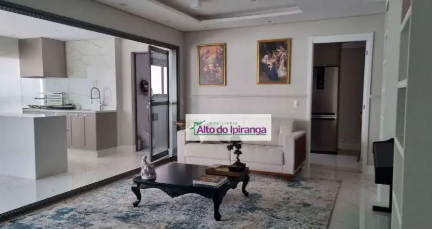 Apartamento com 4 dormitórios à venda, 160 m² por R$ 2.500.000,00 - Ipiranga - São Paulo/SP