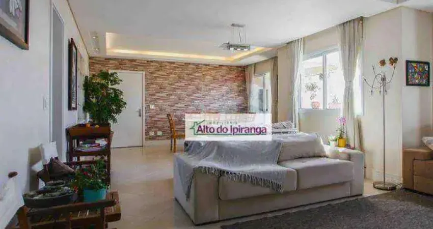 Apartamento com 3 dormitórios à venda, 140 m² por r$ 1.400.000,00 - ipiranga - são paulo/sp