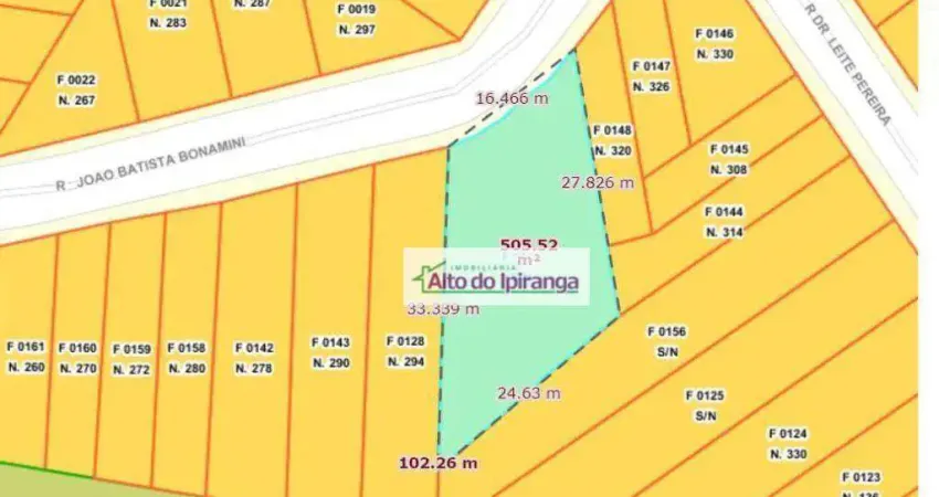 Terreno, 478 m² - venda  ou aluguel  - Vila Brasílio Machado - São Paulo/SP