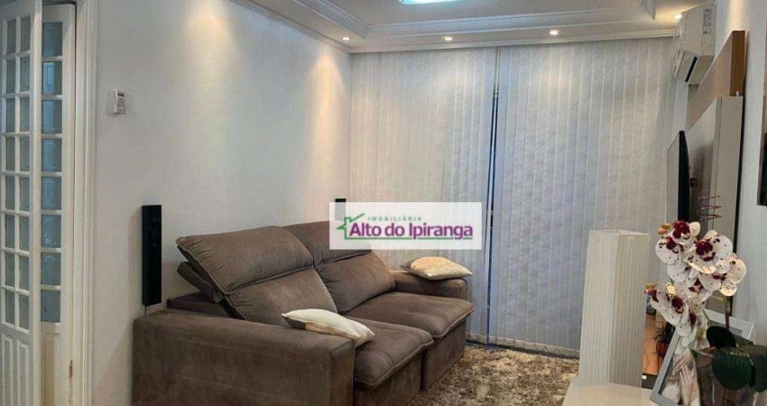 Apartamento com 2 dormitórios à venda, 56 m² por R$ 580.000,00 - Alto do Ipiranga - São Paulo/SP