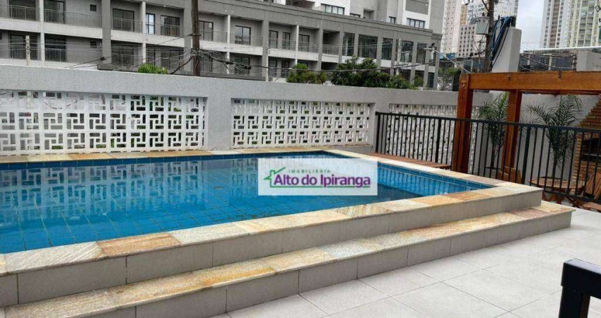 Apartamento com 1 dormitório, 31 m² - venda por R$ 360.000,00 ou aluguel por R$ 2.300,00/mês - Ipiranga - São Paulo/SP