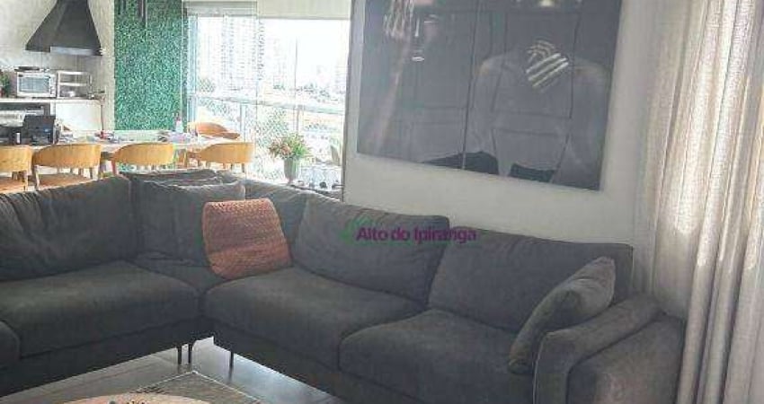 Apartamento com 3 dormitórios à venda, 140 m² por R$ 2.280.000,00 - Ipiranga - São Paulo/SP