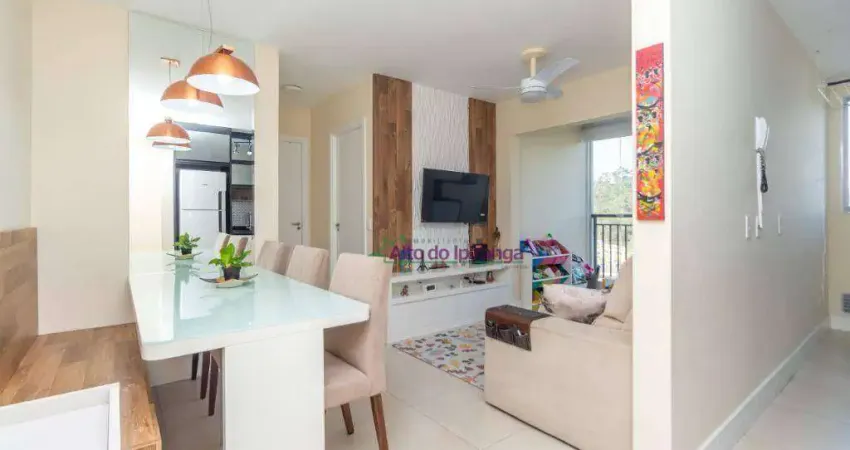 Apartamento com 2 dormitórios à venda, 57 m² por r$ 490.000,00 - vila água funda - são paulo/sp