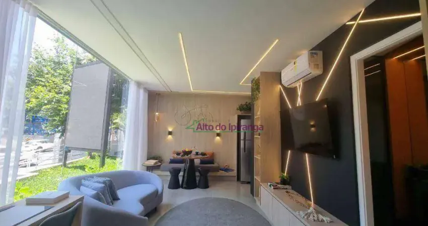 Apartamento com 1 dormitório à venda, 32 m² por r$ 484.257,00 - vila clementino - são paulo/sp