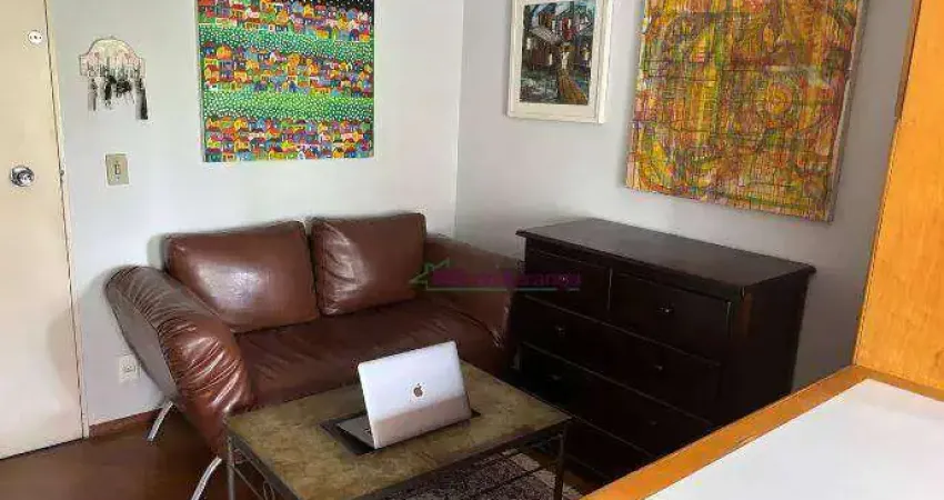 Apartamento com 1 dormitório para alugar, 30 m² por R$ 3.000,00/mês - Chácara Klabin - São Paulo/SP