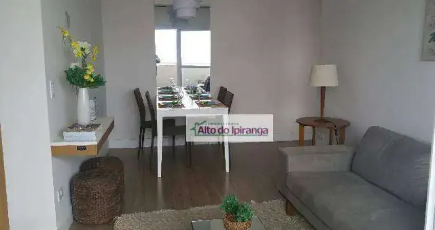 Apartamento com 2 dormitórios para alugar, 62 m² por R$ 4.658,34/mês - Ipiranga - São Paulo/SP