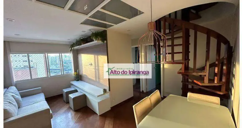 Cobertura Duplex  com 2 dormitórios à venda, 110 m² - Vila Gumercindo - São Paulo/SP