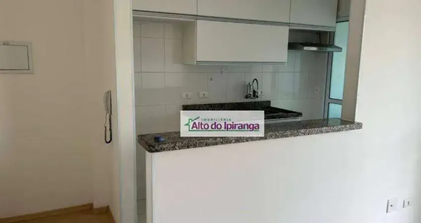 Apartamento com 1 dormitório para alugar, 39 m² por R$ 2.915,00/mês - Ipiranga - São Paulo/SP