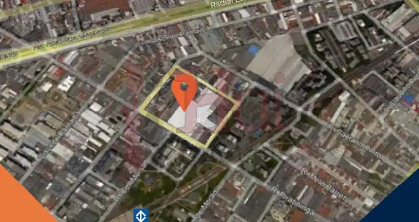 Galpões com renda à venda no brás com 9.814,87 m², a 400 m da estação metrô brás