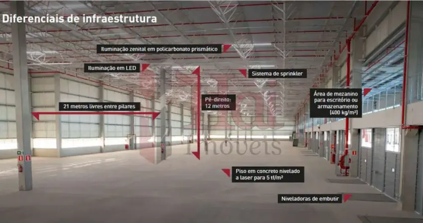 Galpões logísticos em perus  ao lado do rodoanel. área de 1300m a 1600m