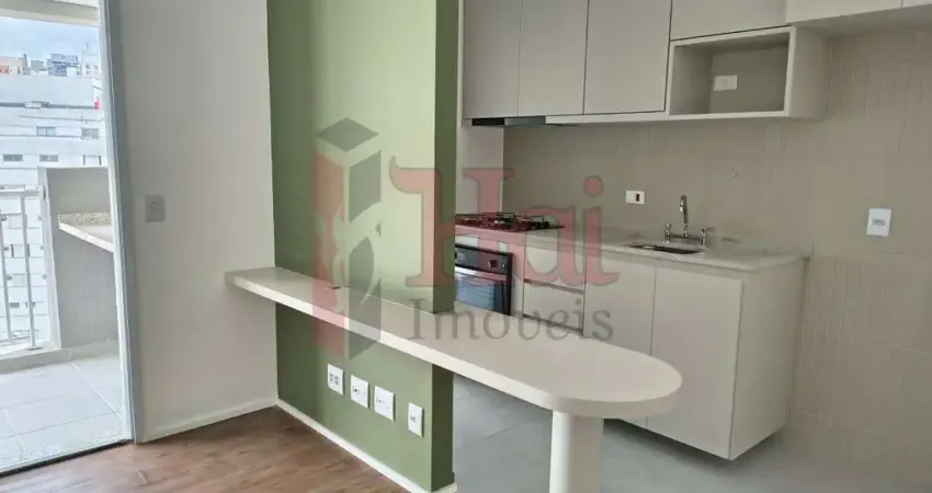 Apto 42m2 com varanda e piscina - FMU Liberdade - Semi-mobiliado - c