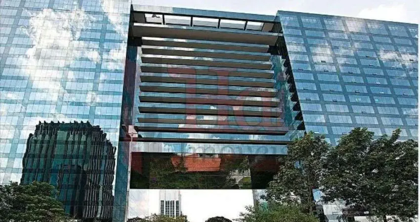 Locação de cj comercial em edifício ícone arquitetônico da cidade, itaim bibi, excelente localização