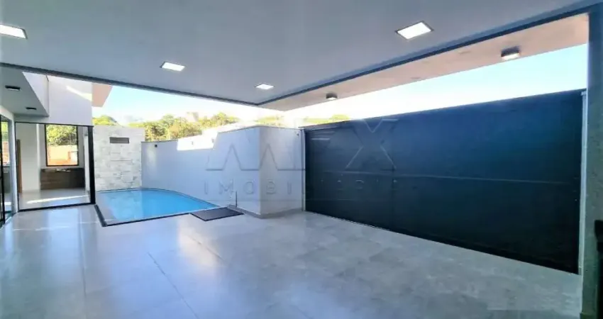 Casa em condomínio fechado com 3 quartos à venda na Avenida Comendador José da Silva Martha, Residencial Spazio Verde Comendador, Bauru