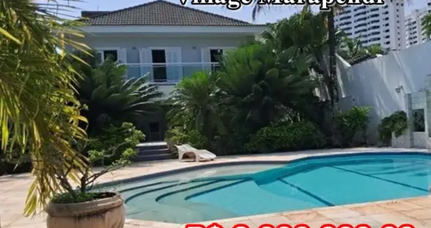 Casa duplex com 5 quartos sendo 2 suítes mastere. village marapendi 410,00m²