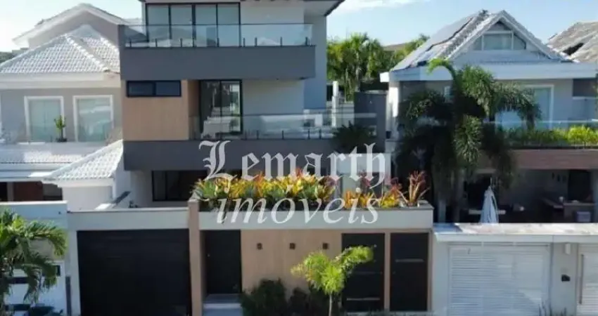 Casa em condomínio - riviera del sol - recreio - com 4 suítes. 7 banheiros, 460 m² por r$ 4.200.000
