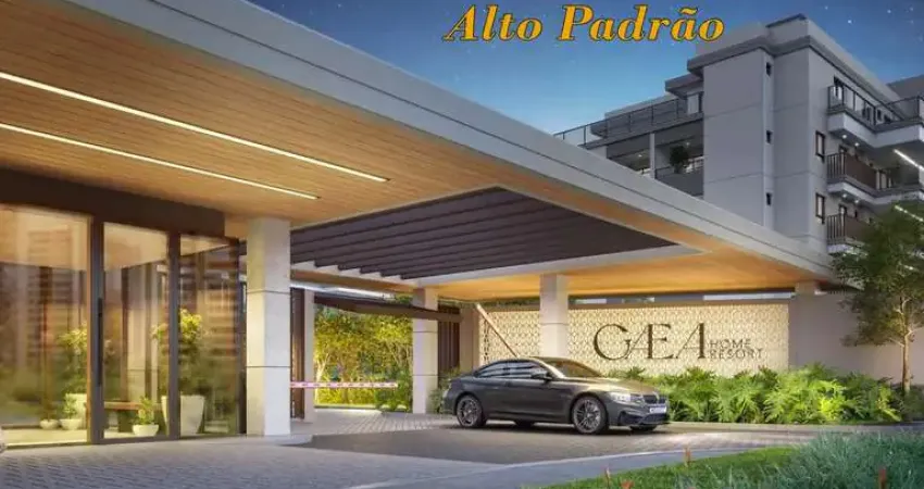 Apartamento na barra da tijuca - gaea home resort - 03 e 04 suítes