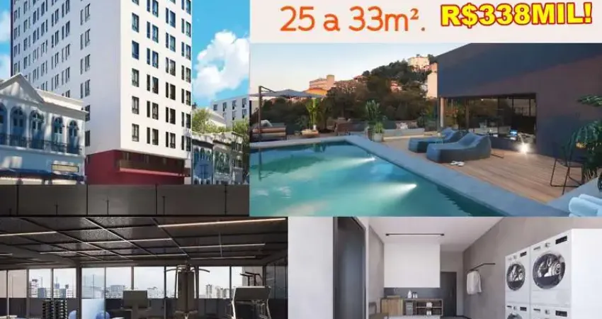 Enredo residencial - studios de 25 a 33m². rua do riachuelo - lapa - rj