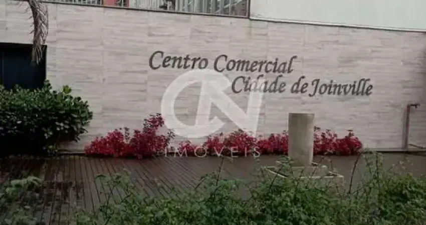 Sala comercial + vaga de garagem, á venda no centro av. jk, joinville/sc.*