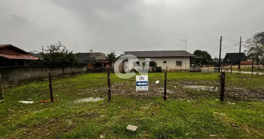 Terreno de esquina com 409 m² na costeira - balneário barra do sul