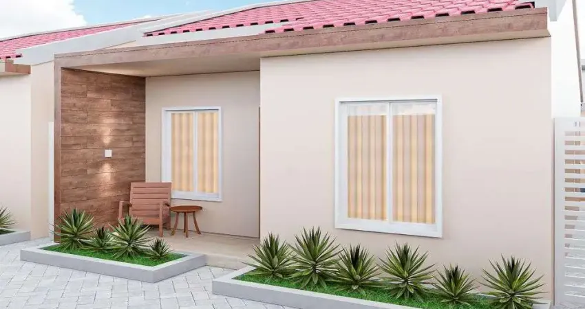 Casa com 2 dormitórios à venda, 61 m² por R$ 220.000,00 - Cidade Balneária Novo Mundo I - Conde/PB