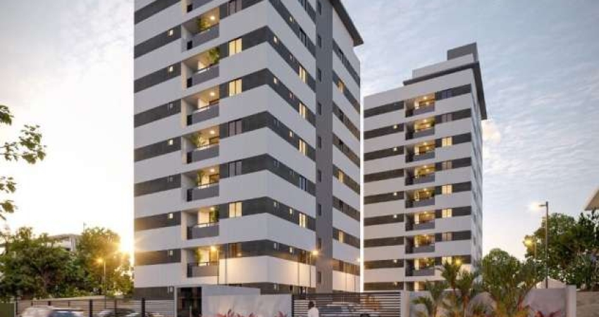 Apartamento com 2 dormitórios à venda, 47 m² por R$ 310.000,00 - Jardim Cidade Universitária - João Pessoa/PB