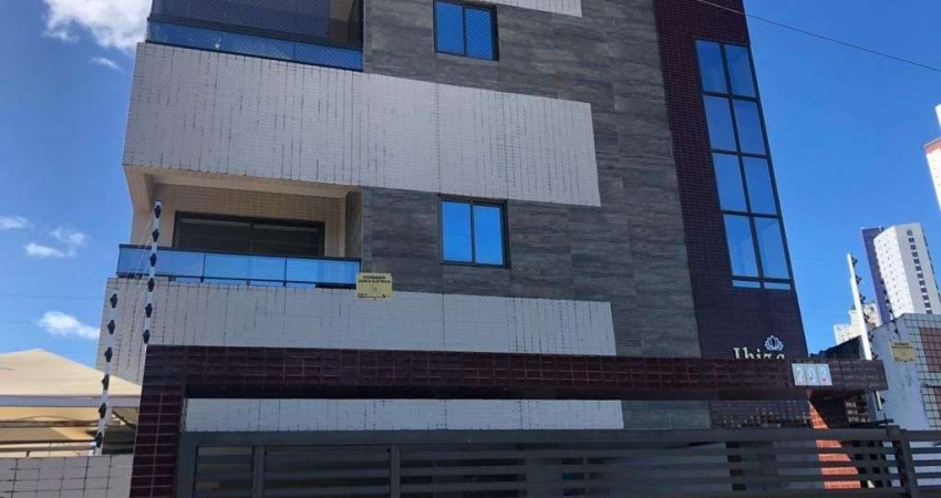 Apartamento com 2 dormitórios à venda, 64 m² por R$ 530.000,00 - Altiplano Cabo Branco - João Pessoa/PB