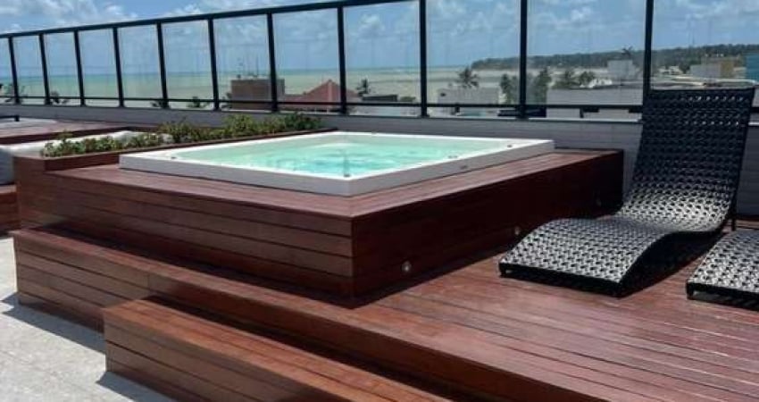 Flat com 1 dormitório à venda, 22 m² por R$ 295.000,00 - Cabo Branco - João Pessoa/PB