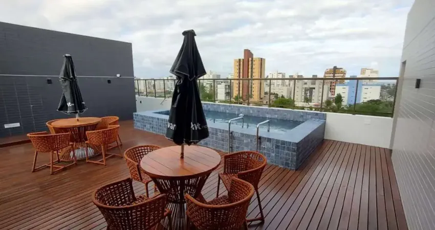 Flat com 1 dormitório à venda, 23 m² por R$ 240.000,00 - Intermares - Cabedelo/PB