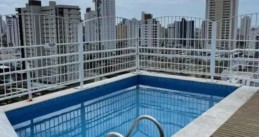 Flat com 1 dormitório à venda por R$ 250.000 - Manaíra - João Pessoa/PB