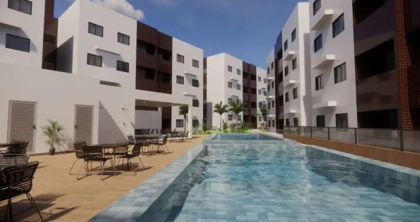 Apartamento com 2 dormitórios à venda por r$ 270.000,00 - cidade dos colibris - joão pessoa/pb