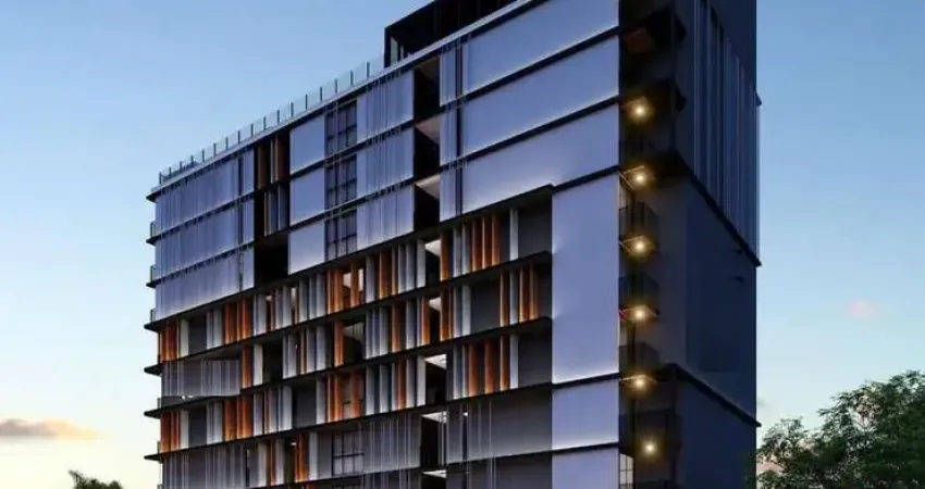 Flat com 1 dormitório à venda, 25 m² por r$ 380.000 - ponta de campina - cabedelo/pb