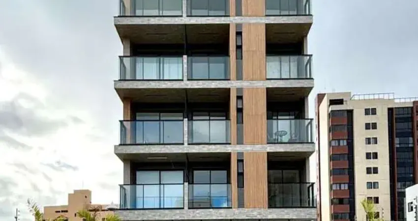 Flat com 1 dormitório à venda, 32 m² por r$ 450.000 - intermares - cabedelo/pb