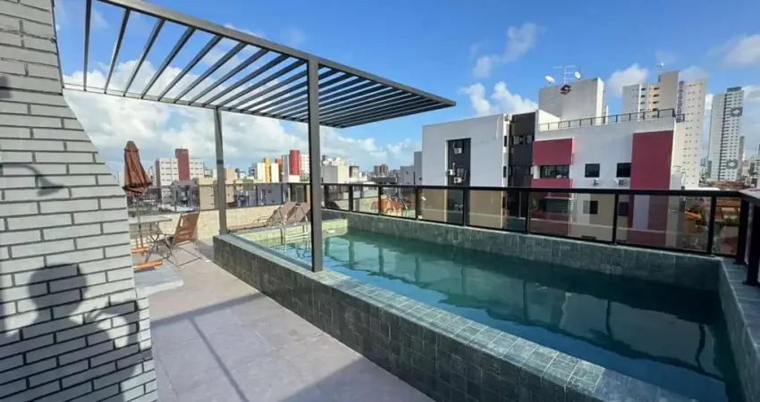 Flat com 1 dormitório à venda, 21 m² por r$ 280.000,00 - bessa - joão pessoa/pb