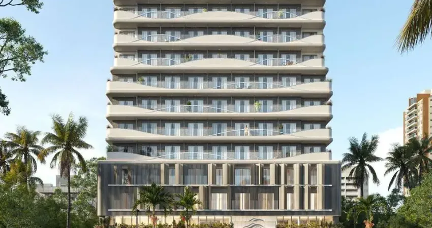 Flat com 1 dormitório à venda, 20 m² por r$ 435.000,00 - cabo branco - joão pessoa/pb