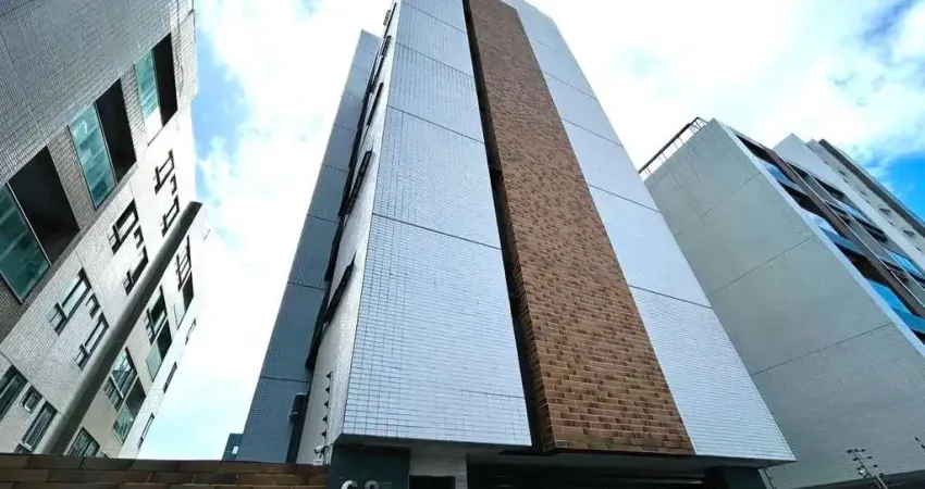 Apartamento com 2 dormitórios para alugar, 40 m² por R$ 2.600,00/mês - Intermares - Cabedelo/PB