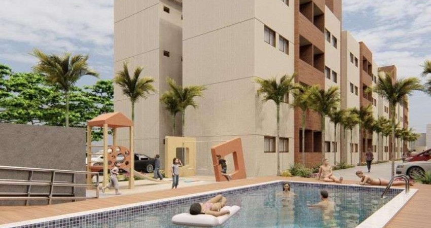 Apartamento com 2 dormitórios à venda por R$ 129.900,00 - Gramame - João Pessoa/PB
