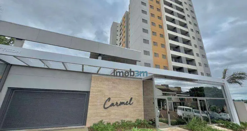 Apartamento com 2 dormitórios para alugar, 51 m² por r$ 2.490/mês - gleba palhano - londrina/pr