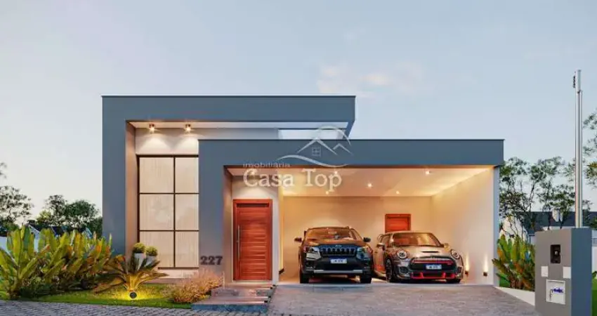 Casa em condomínio fechado com 3 quartos à venda no Jardim Carvalho, Ponta Grossa