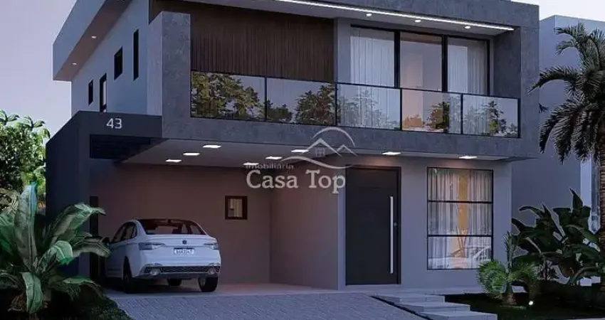 Casa em condomínio fechado com 3 quartos à venda no Cará-cará, Ponta Grossa 